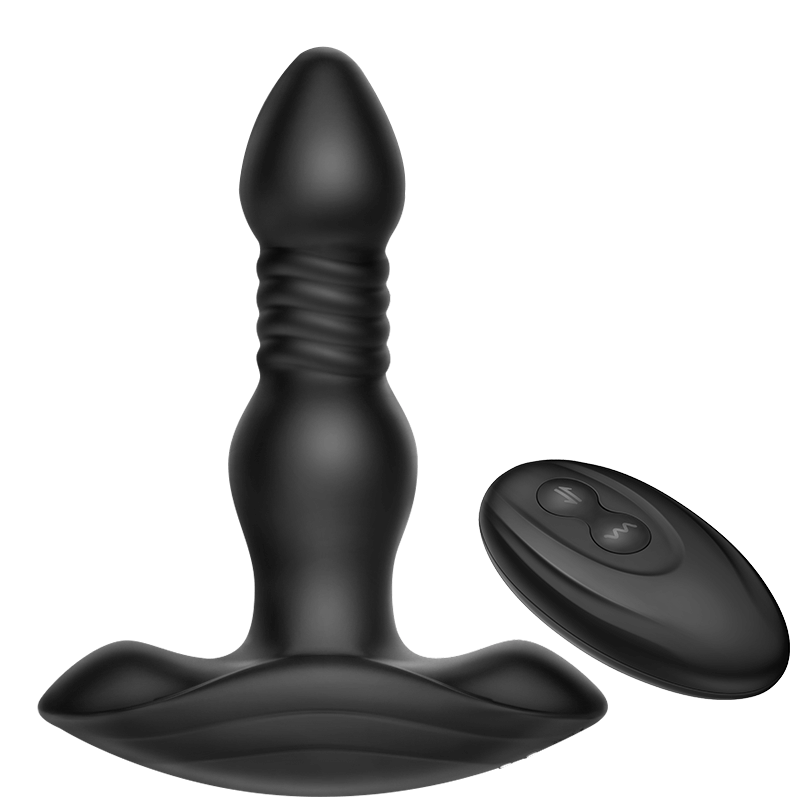 HALE 3 Thrusting 10 Vibrations Anal Plug With Remote Controller