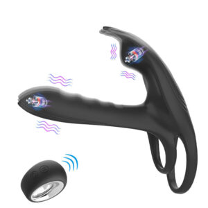 Black Fox - Vibrating Girth Enhancer Penis Sleeves
