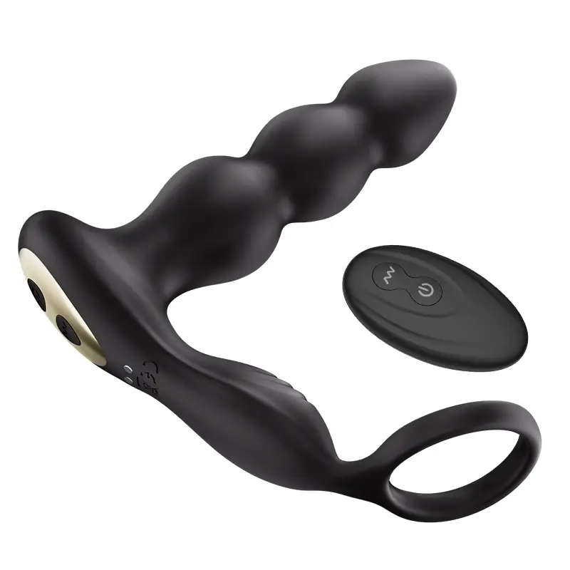 Prostate Massager Butt Plug with Cock Ring