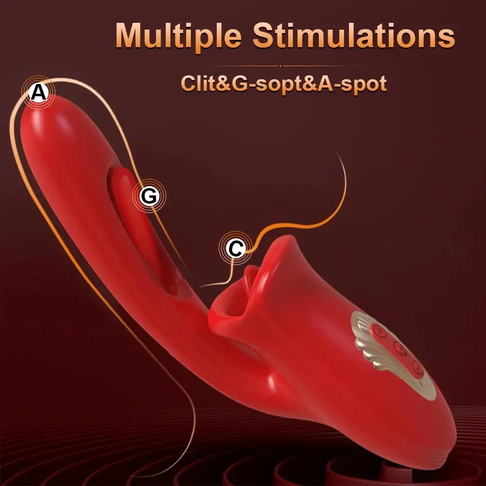 with G Spot Tapping Stimulator