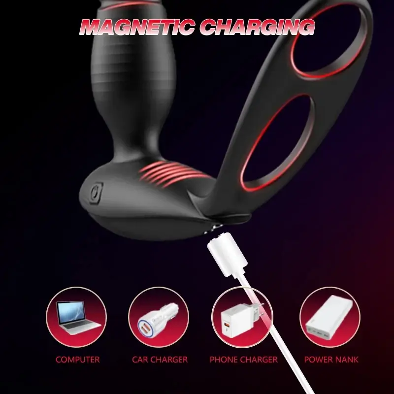 Alston Low Noise 10 Thrusting & Vibrating Prostate Massager
