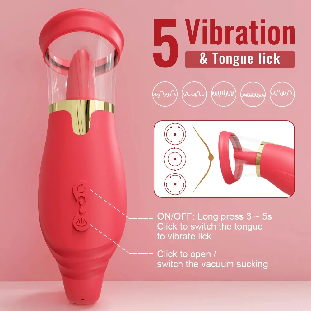 Vibrating Clit Nipple Stimulator