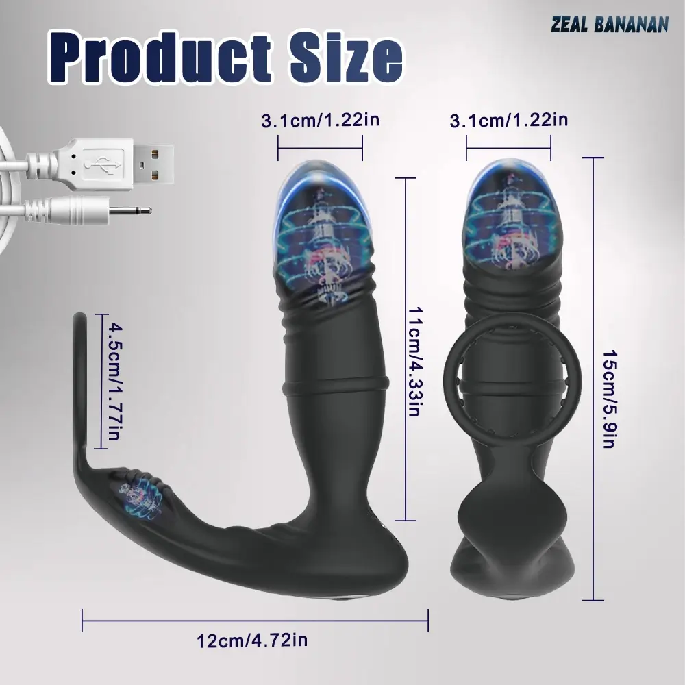 Thrusting Prostate Massager