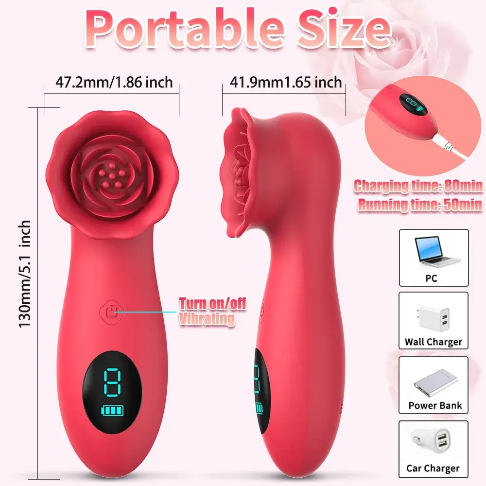 Vibrating Rose Toy