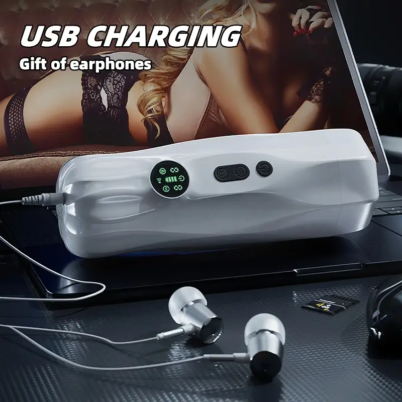 9 Vibration 4 Suction Heating Voice Function