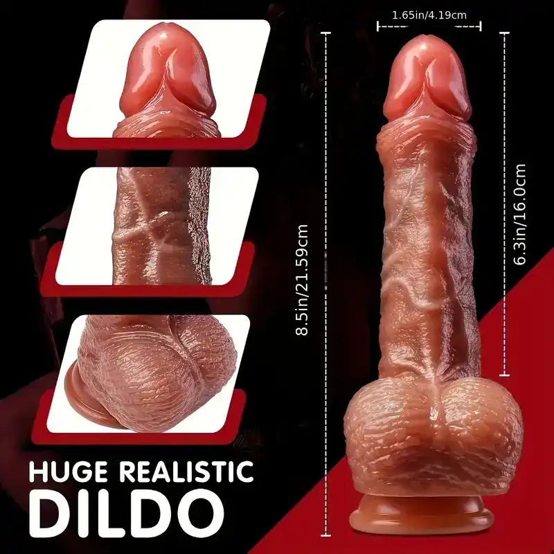 9.45” Silicone Dildo Lifelike Smooth