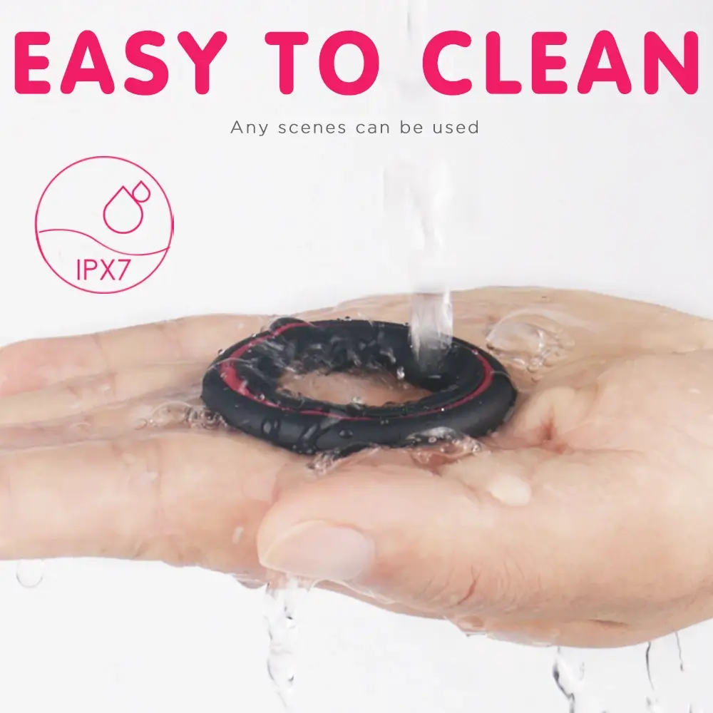 Harder Stronger Erection Cock Ring Set 3 Pieces