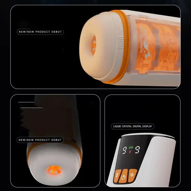 9 Vibration Masturbator Cup