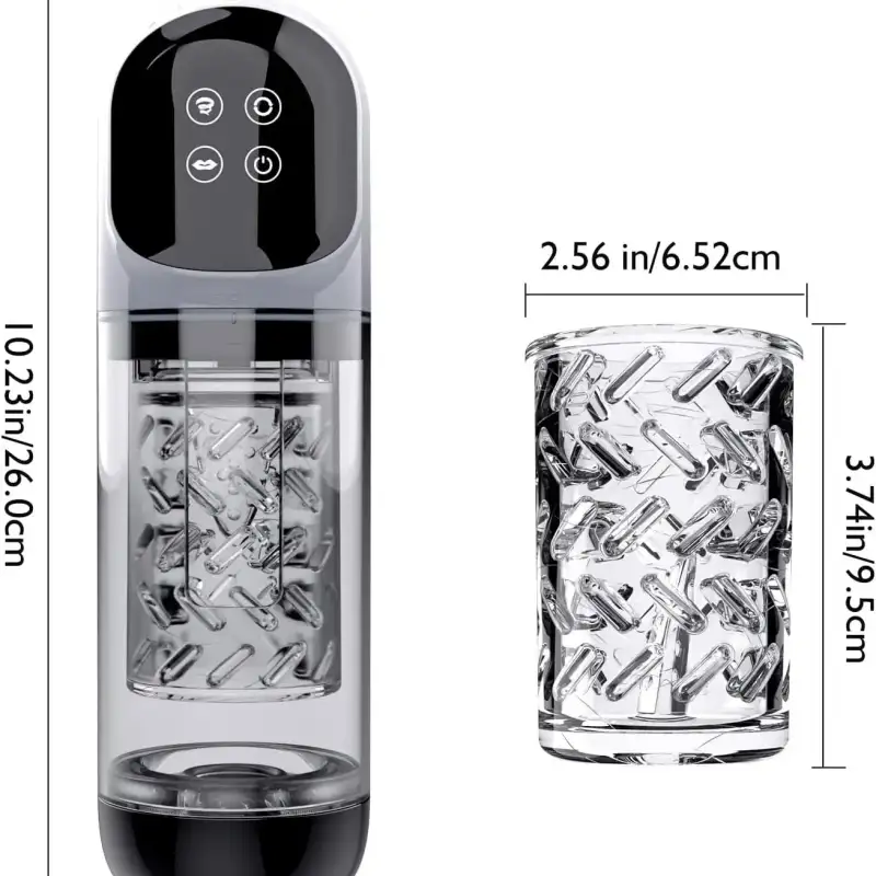 Automatic 7 Vibrating Sucking Rotation Tongue Licking