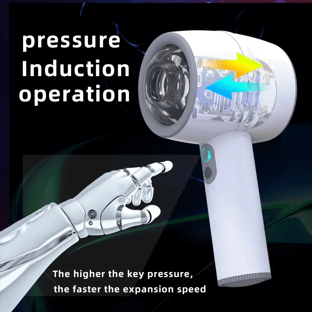 3 Thrusting Sucking Handheld Automatic Male Masturbator